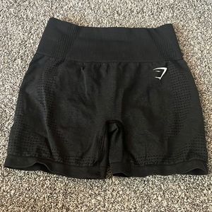 Black Gymshark Vital Seamless 2.0 Shorts